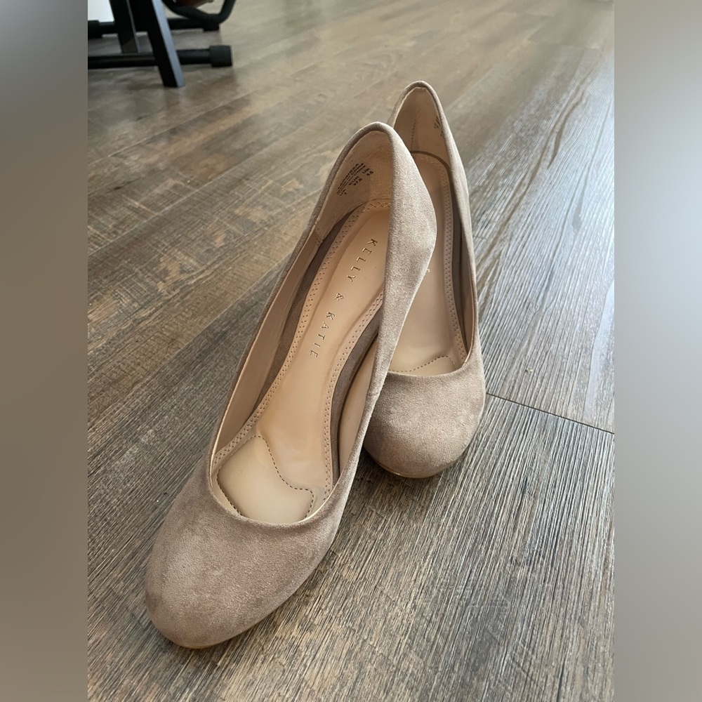 Kelly & Katie Women's High Heels Faux Suede Pumps Size 7